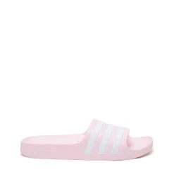 Store adidas Adilette Aqua Slide Sandal - Little Kid / Big Kid - Clear Pink
