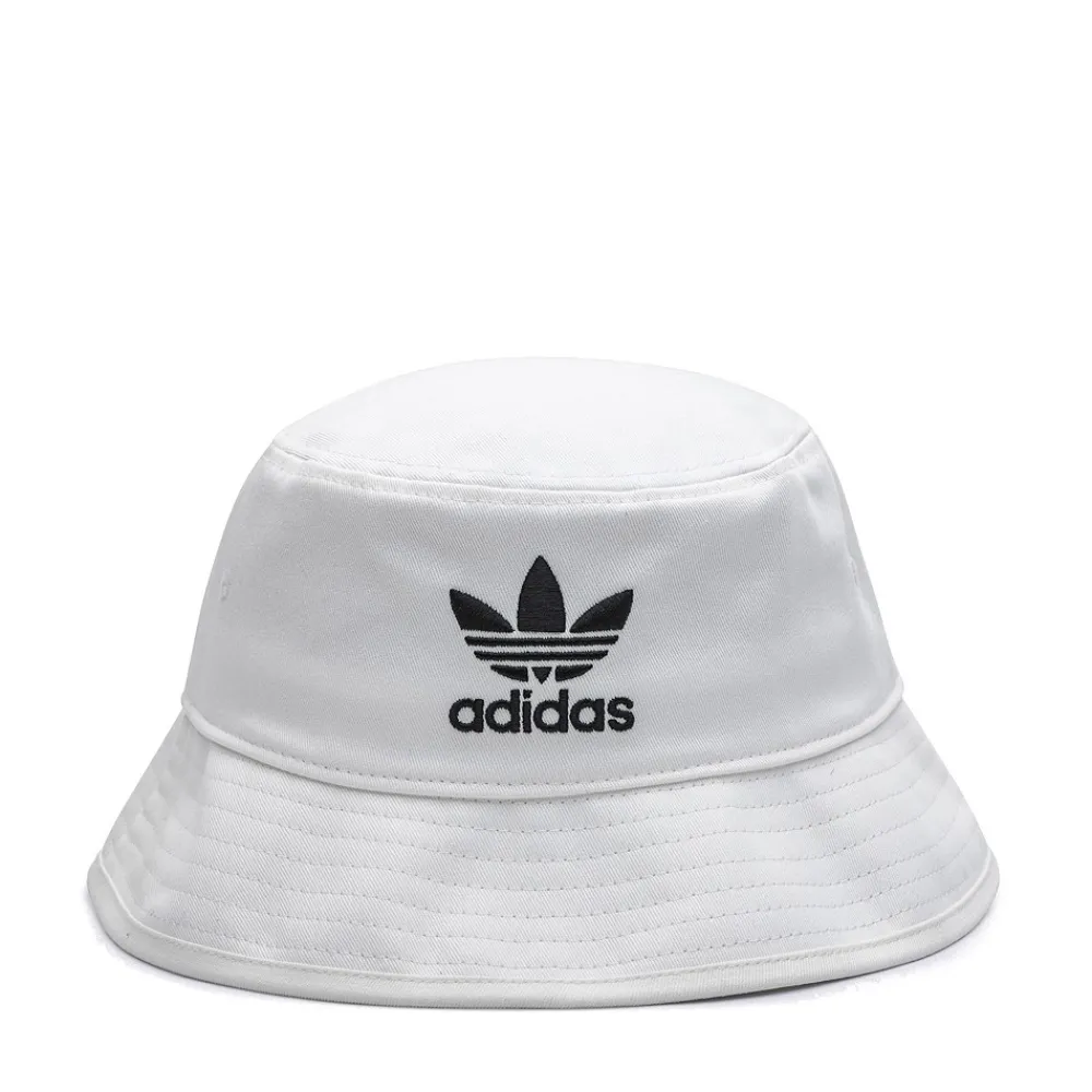 Store adidas Trefoil Logo Bucket Hat - White