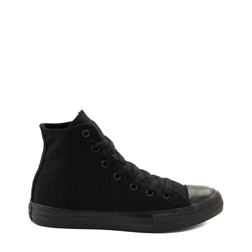 Outlet Converse Chuck Taylor All Star Hi Sneaker - Little Kid - Black Monochrome