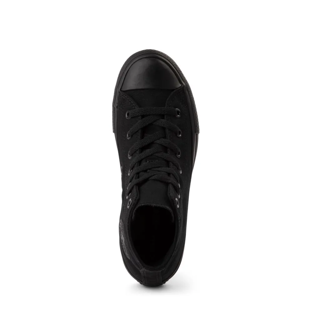 Outlet Converse Chuck Taylor All Star Hi Sneaker - Little Kid - Black Monochrome