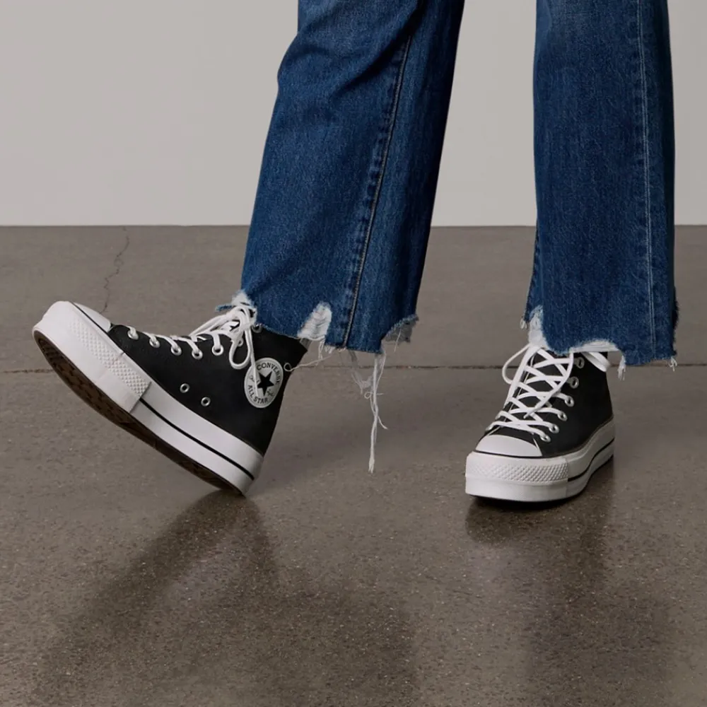 Best Converse Chuck Taylor All Star Hi Lift Sneaker - Little Kid - Black