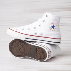 Shop Converse Chuck Taylor All Star Hi Sneaker - Little Kid - Optic White