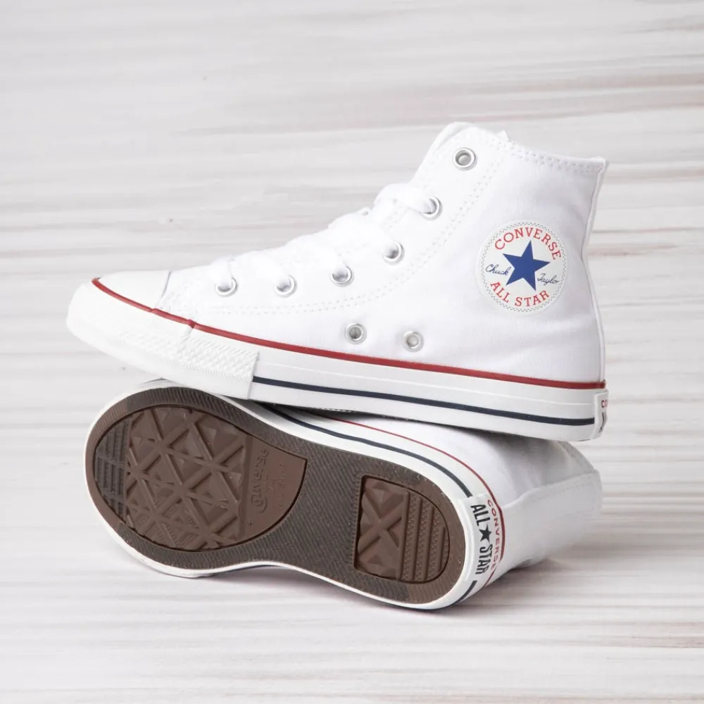 Shop Converse Chuck Taylor All Star Hi Sneaker - Little Kid - Optic White