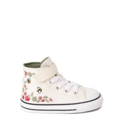 Best Converse Chuck Taylor All Star 1V Hi Berries And Bees Sneaker - Baby / Toddler - Natural