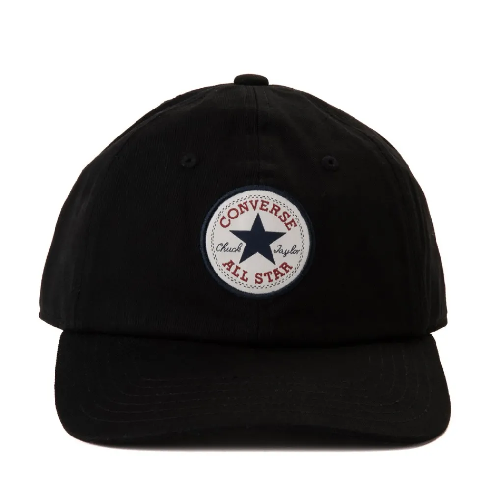 Cheap Converse Logo Patch Dad Hat - Black