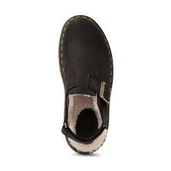 Hot Dr. Martens Jorge Ii Faux Fur Lined Mule - Black
