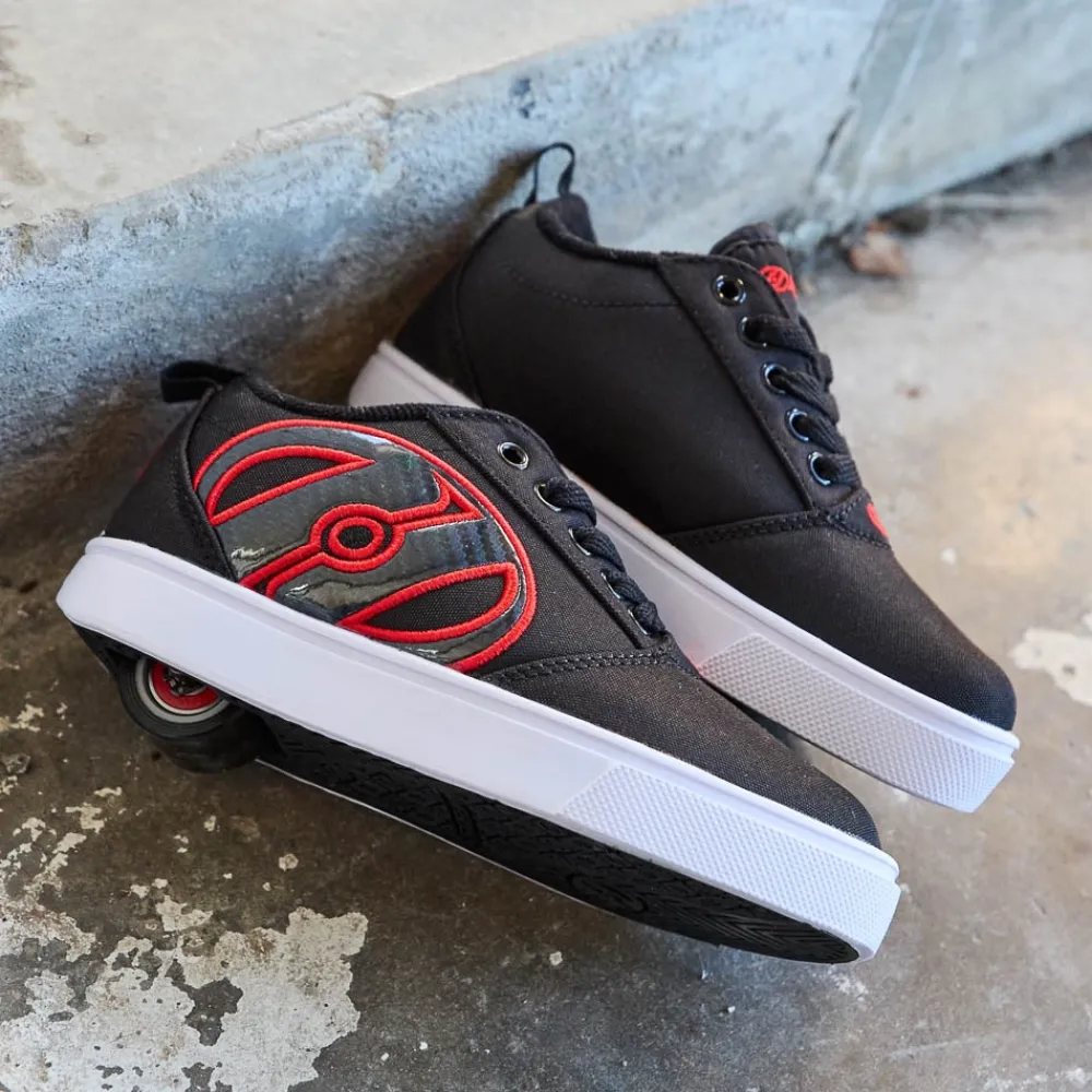 Best Sale Heelys Pro 20 Lg Skate Shoe - Little Kid / Big Kid - Black / Carbon / Red