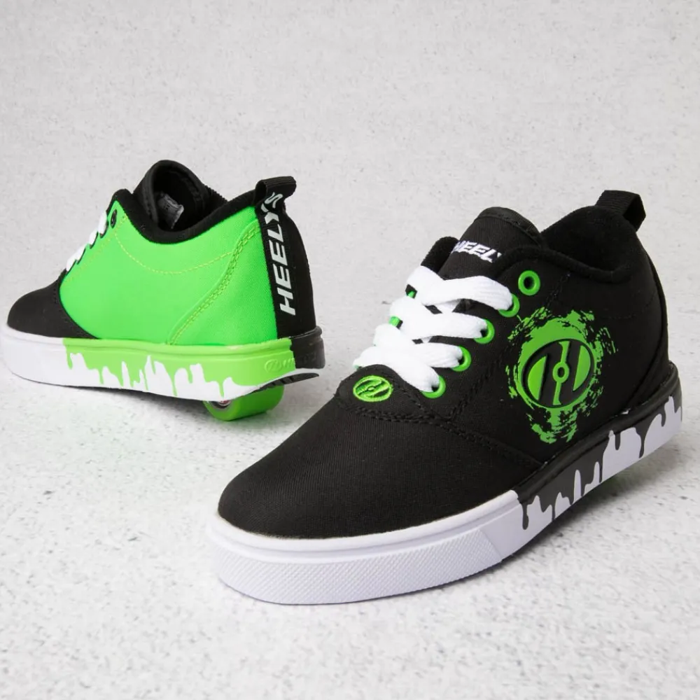 Best Sale Heelys Pro 20 Skate Shoe - Little Kid / Big Kid - Black / Slime
