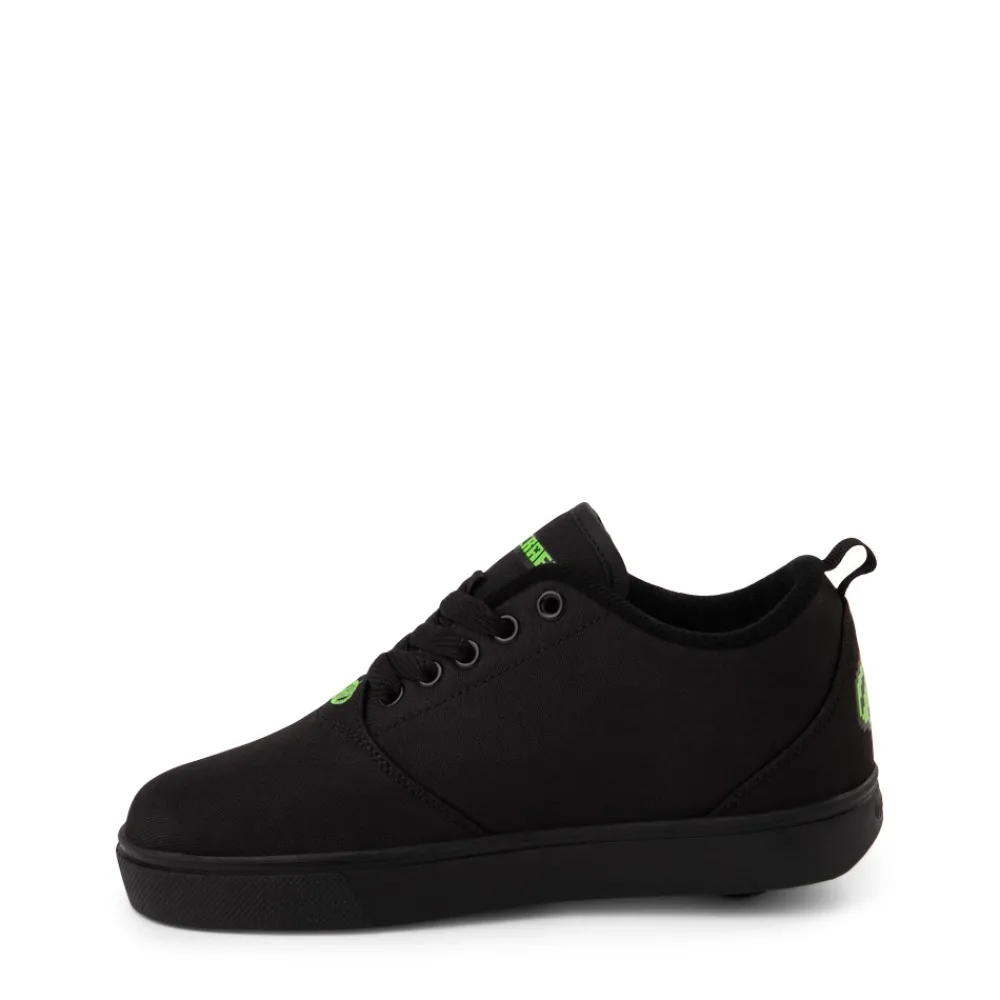 Clearance Heelys X Minecraft Pro 20 Creeper Skate Shoe - Little Kid / Big Kid - Black