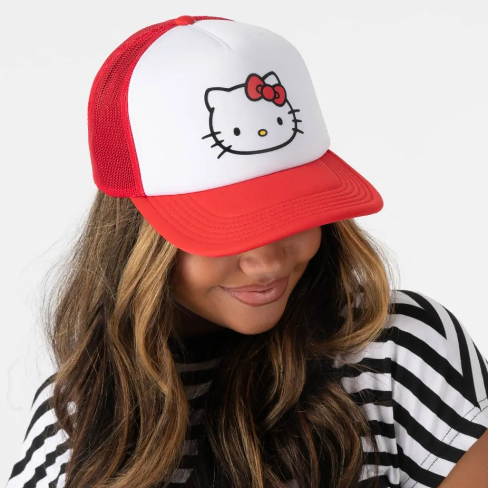 Discount Hello Kitty ® Trucker Hat - Red / White