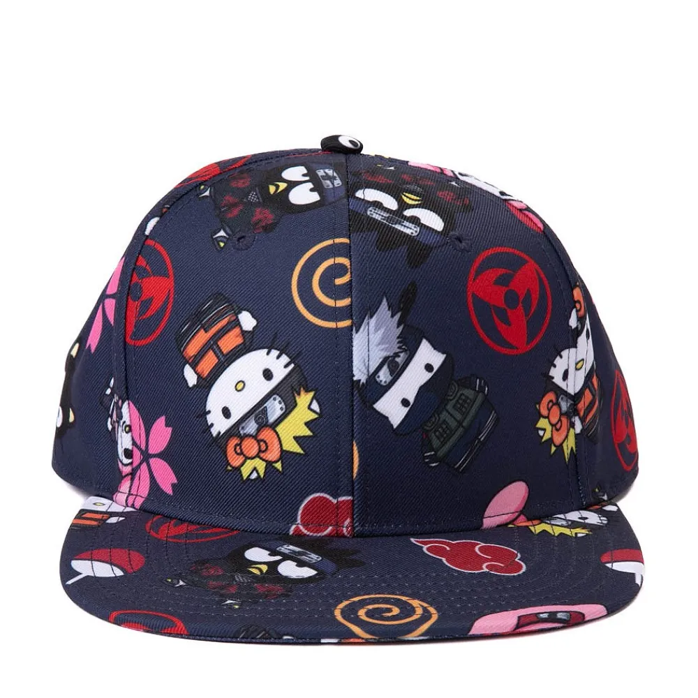 New Hello Kitty ® X Naruto Snapback Hat - Black