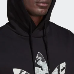 Fashion adidas Mens Camo Series Infill Hoodie - Black