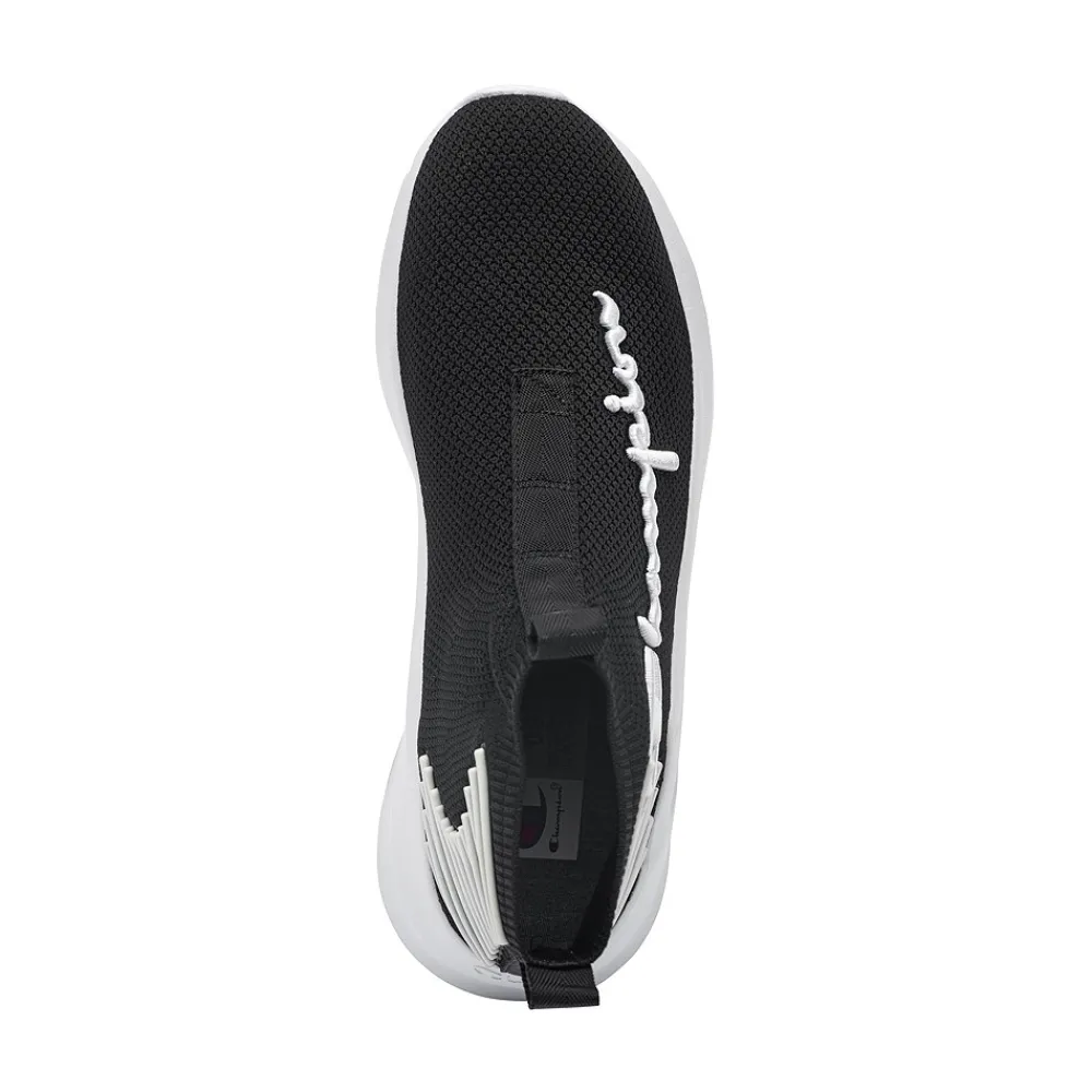 Best Champion Mens Acela 1 Hi Athletic Shoe - Black / White