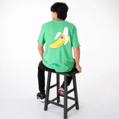 Online Champion Mens Banana Tee - Green