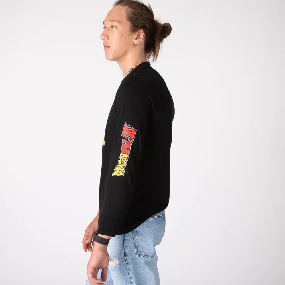 Outlet Dragon Ball Z Mens Long Sleeve Tee - Black