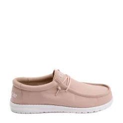 Best HEYDUDE Mens Wally Slub Casual Shoe - Tan