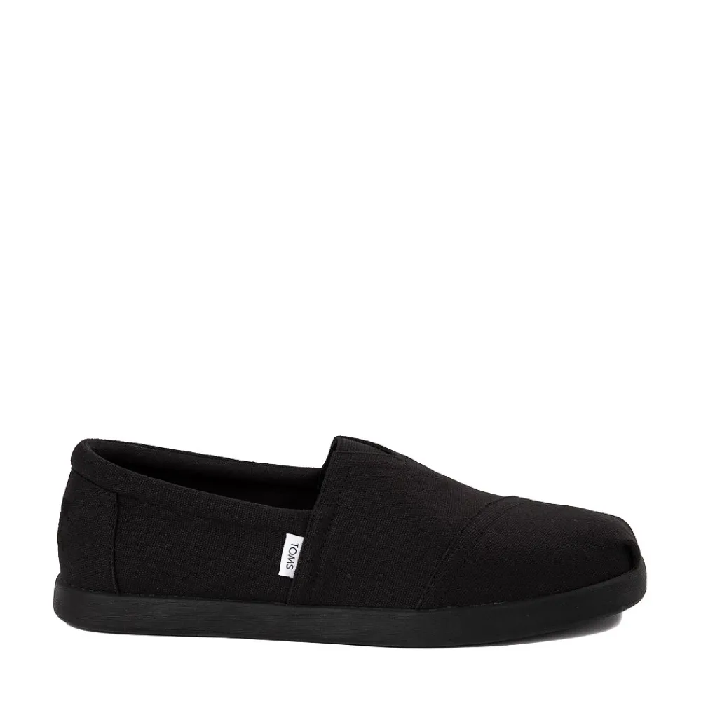 Cheap TOMS Mens Alp Fwd Slip On Casual Shoe - Black Monochrome
