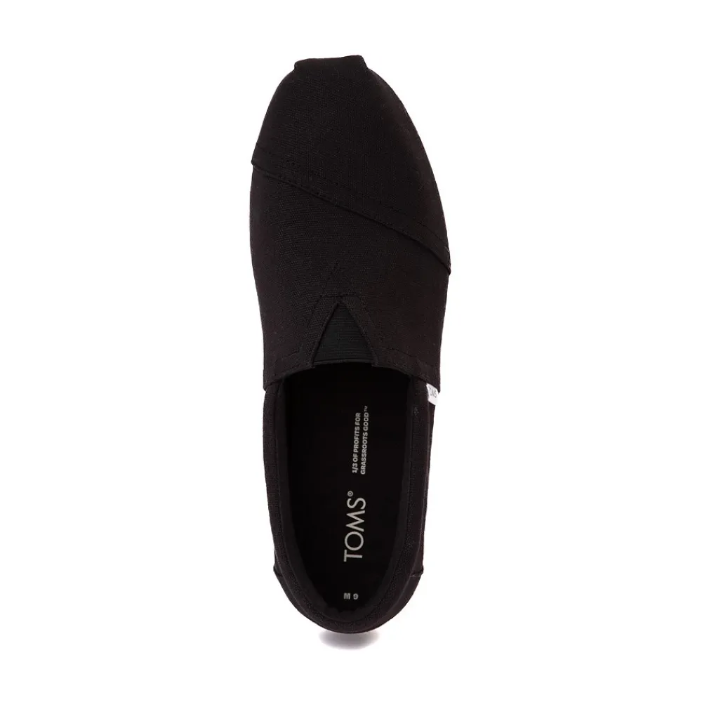 Cheap TOMS Mens Alp Fwd Slip On Casual Shoe - Black