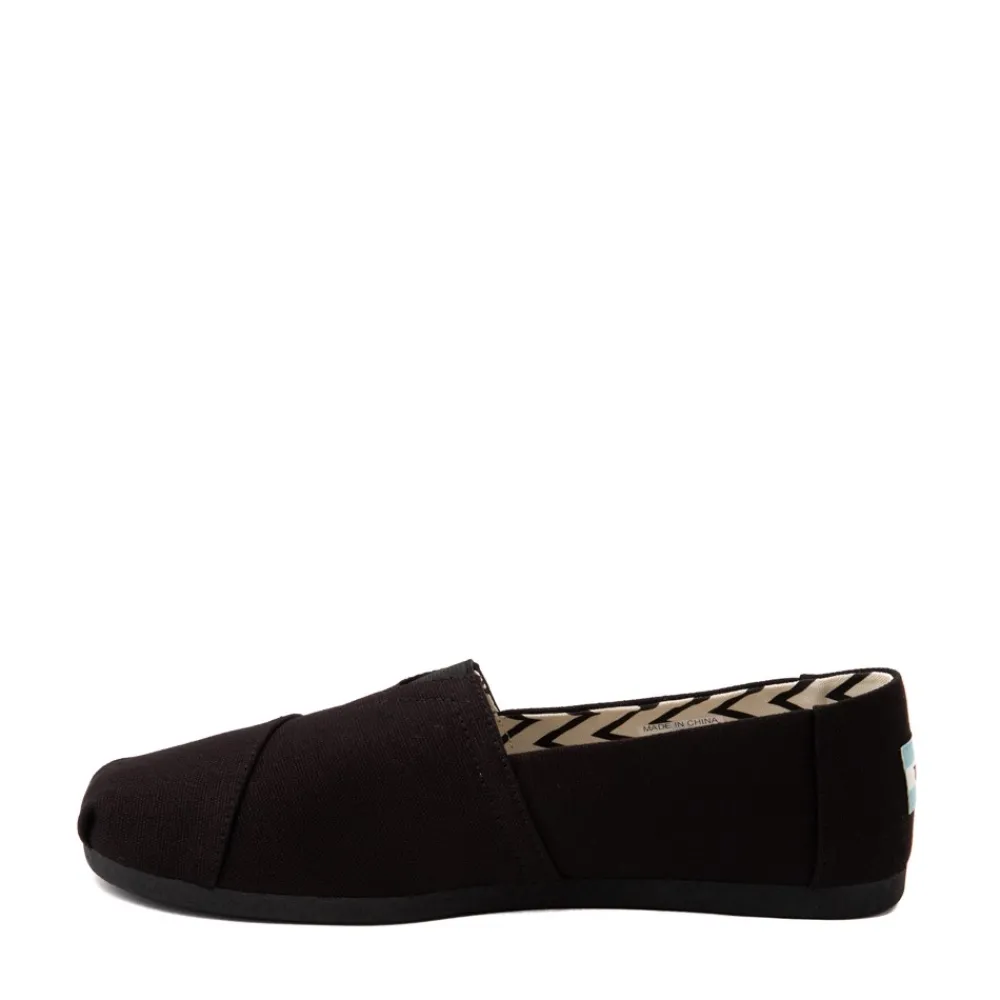 Best TOMS Mens Classic Slip On Casual Shoe - Black