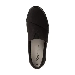 Discount TOMS Mens Fenix Slip On Casual Shoe - Black