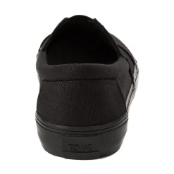 Discount TOMS Mens Fenix Slip On Casual Shoe - Black