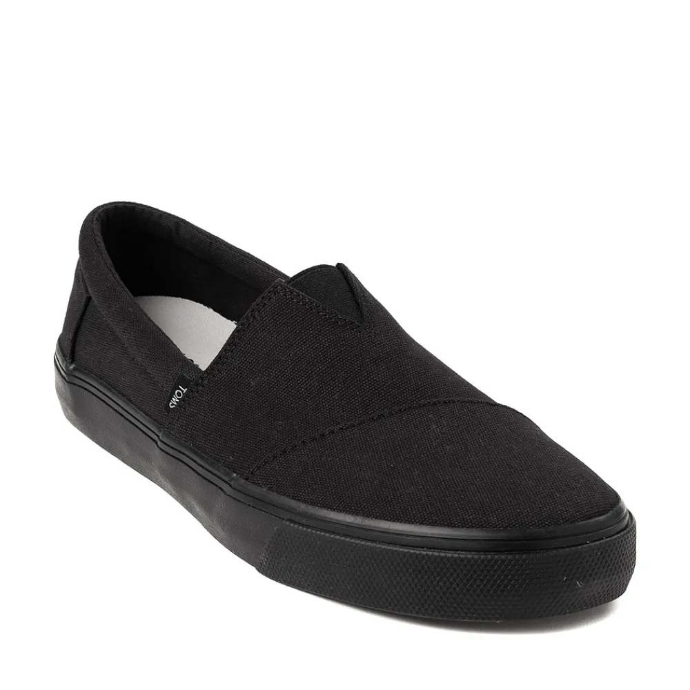 Discount TOMS Mens Fenix Slip On Casual Shoe - Black