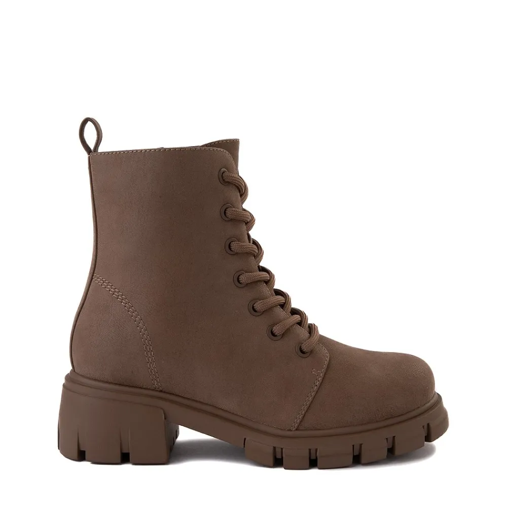 Online MIA Mila Combat Boot - Little Kid / Big Kid - Taupe