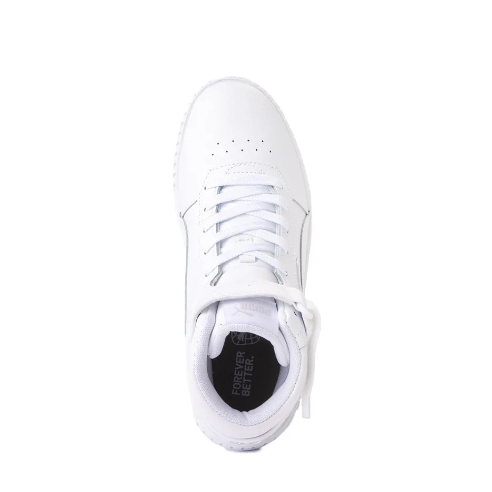 Best Sale PUMA Carina 2.0 High-Top Athletic Shoe - Little Kid - White