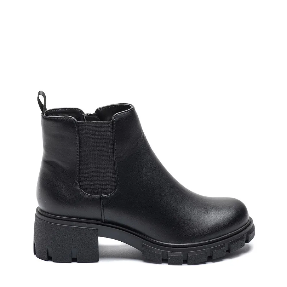 Best Sarah-Jayne Soda Pioneer Lugged Chelsea Boot - Little Kid / Big Kid - Black