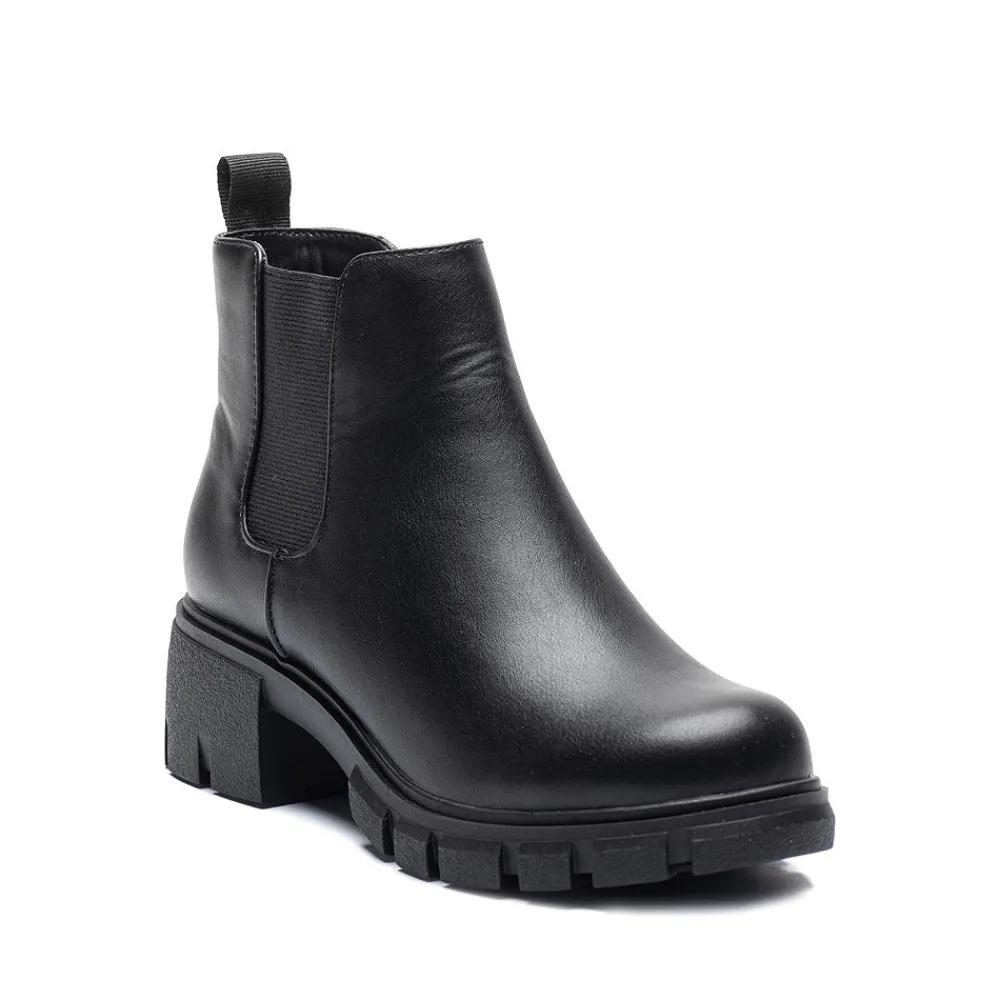Best Sarah-Jayne Soda Pioneer Lugged Chelsea Boot - Little Kid / Big Kid - Black