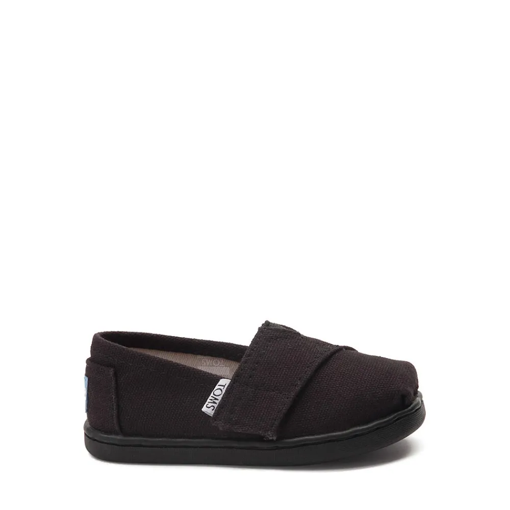Clearance TOMS Classic Slip On Casual Shoe - Baby / Toddler / Little Kid - Black
