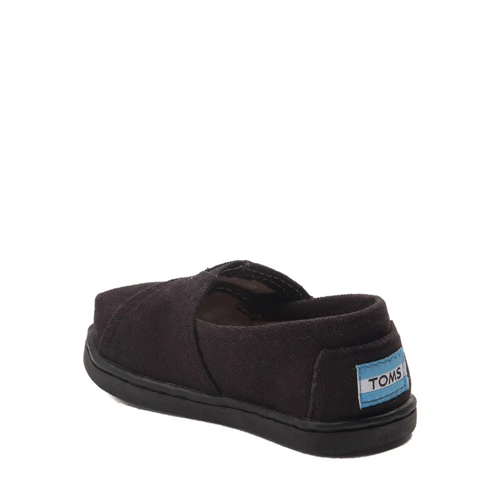 Clearance TOMS Classic Slip On Casual Shoe - Baby / Toddler / Little Kid - Black