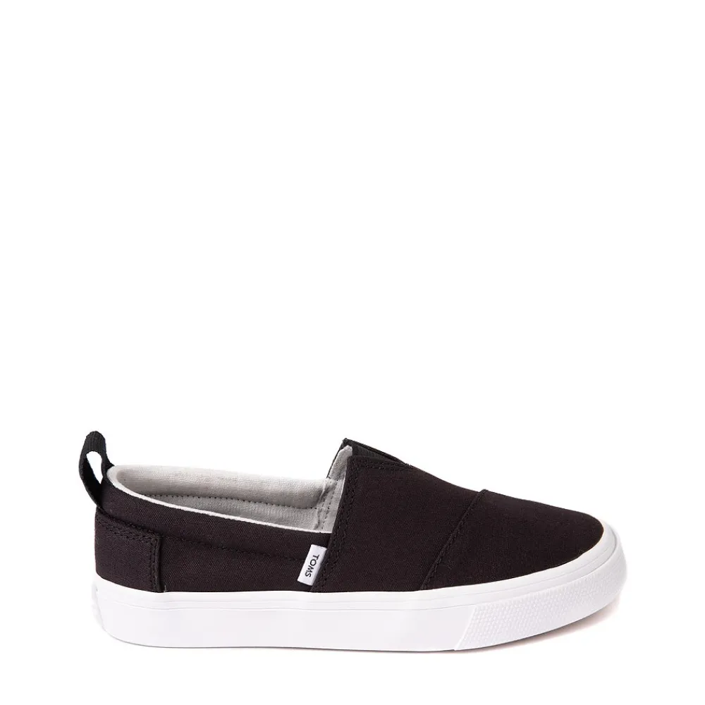 Sale TOMS Fenix Slip On Casual Shoe - Little Kid / Big Kid - Black
