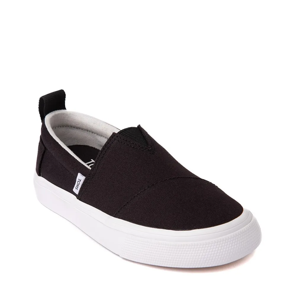 Sale TOMS Fenix Slip On Casual Shoe - Little Kid / Big Kid - Black