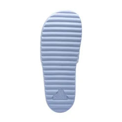 Shop adidas Womens Adilette Platform Slide Sandal - Blue Dawn