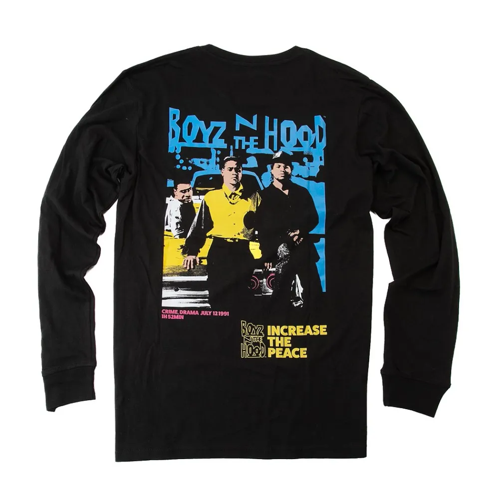 Best Boyz N The Hood Womens Long Sleeve Tee - Black