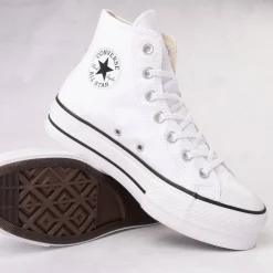 Flash Sale Converse Womens Chuck Taylor All Star Hi Lift Sneaker - White