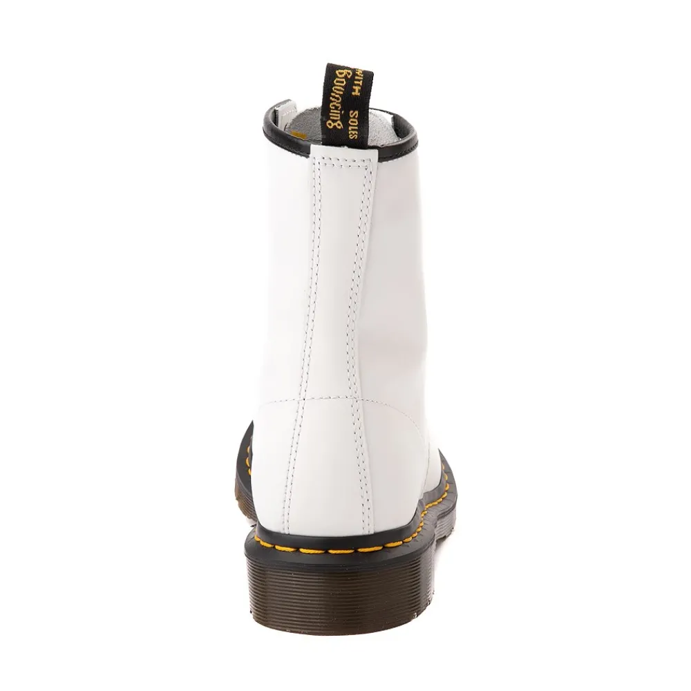 Hot Dr. Martens Womens 1460 8-Eye Boot - White
