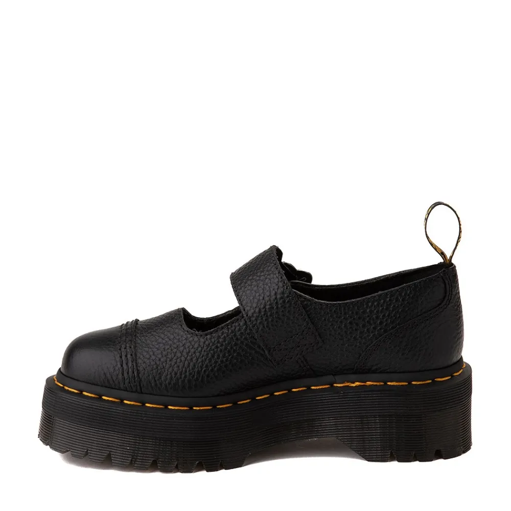 Clearance Dr. Martens Womens Addina Mary Jane Platform Casual Shoe - Black