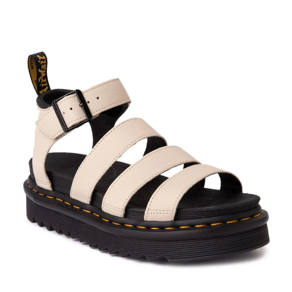 Best Sale Dr. Martens Womens Blaire Sandal - Parchment Beige