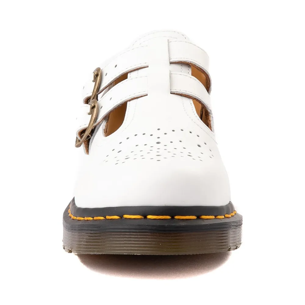 Hot Dr. Martens Womens Mary Jane Casual Shoe - White