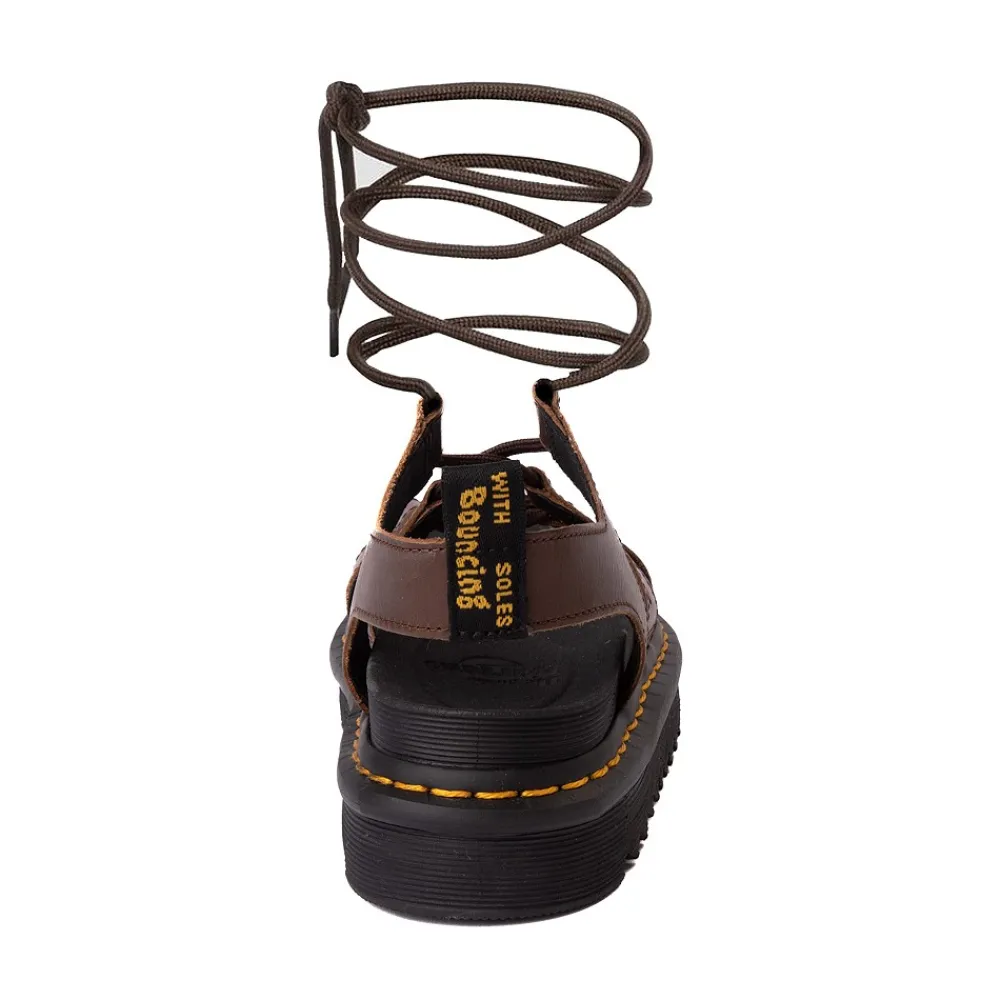 Fashion Dr. Martens Womens Nartilla Sandal - Dark Brown