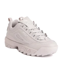 Best Fila Womens Disruptor 2 Premium Athletic Shoe - Silver Grey Monochrome