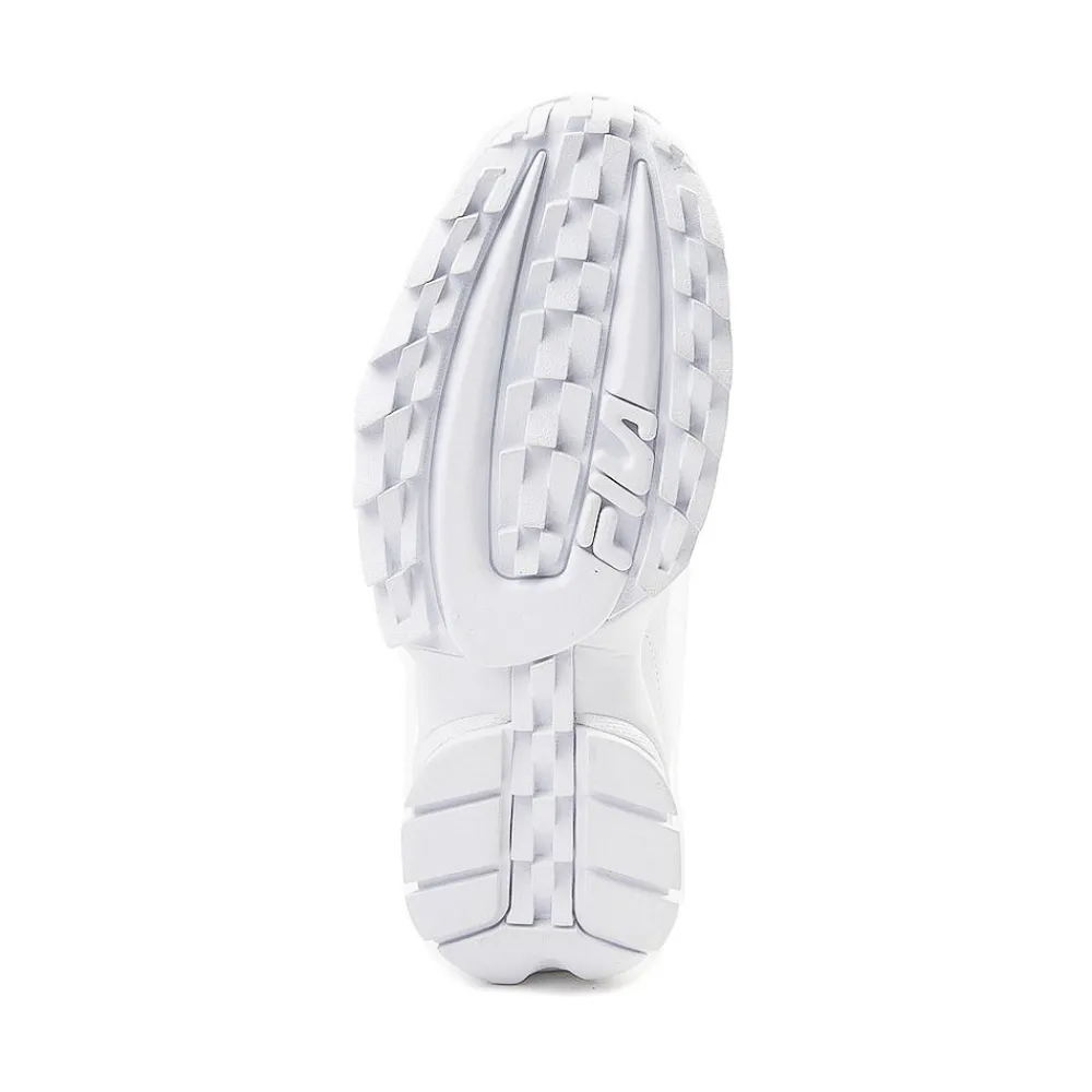 Shop Fila Womens Disruptor 2 Premium Athletic Shoe - White