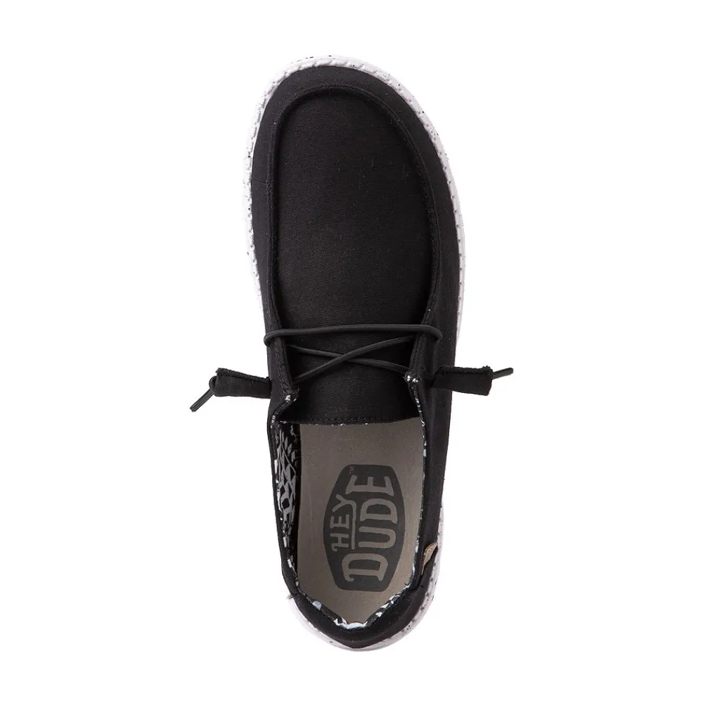Online HEYDUDE Womens Wendy Slip On Casual Shoe - Black / Odyssey