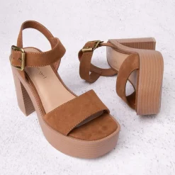 Flash Sale Madden Girl Womens Goldie Platform Sandal - Tan