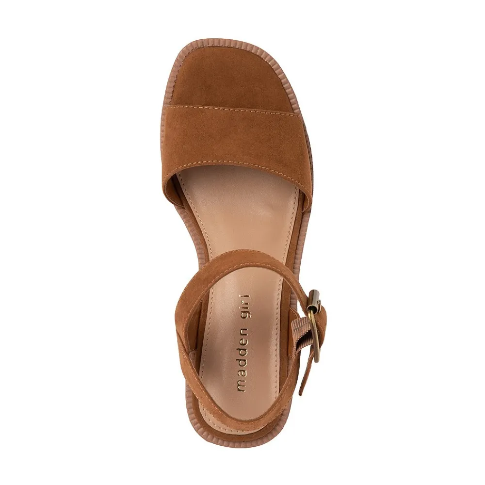 Flash Sale Madden Girl Womens Goldie Platform Sandal - Tan