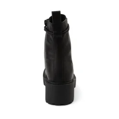 Clearance MIA Womens Madolyn Combat Boot - Black