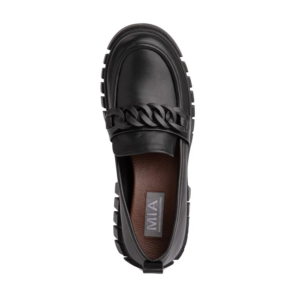 Best Sale MIA Womens Tatum Slip On Casual Shoe - Black