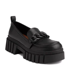 Best Sale MIA Womens Tatum Slip On Casual Shoe - Black